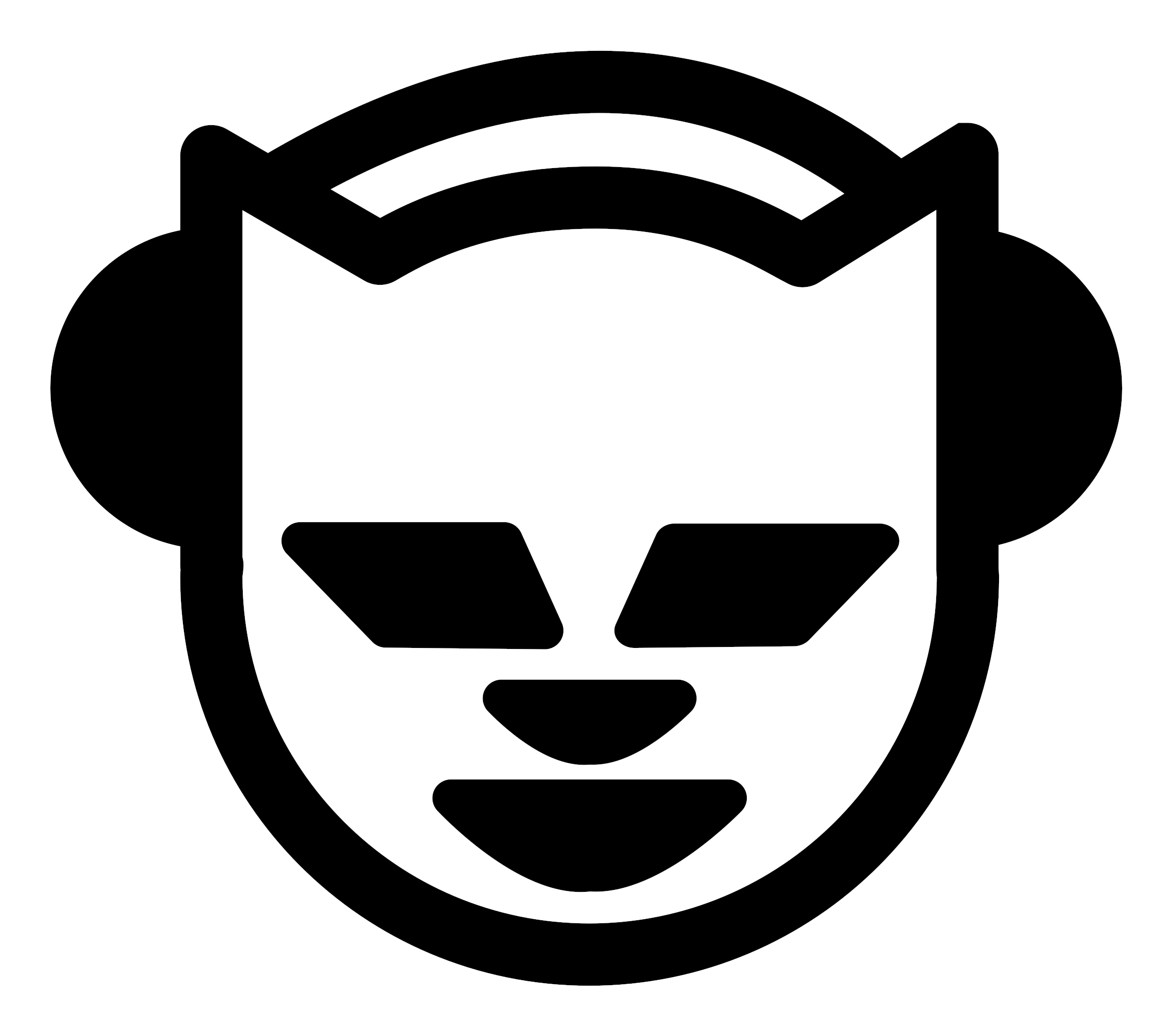 Big Image - Napster Clipart (2400x2400)