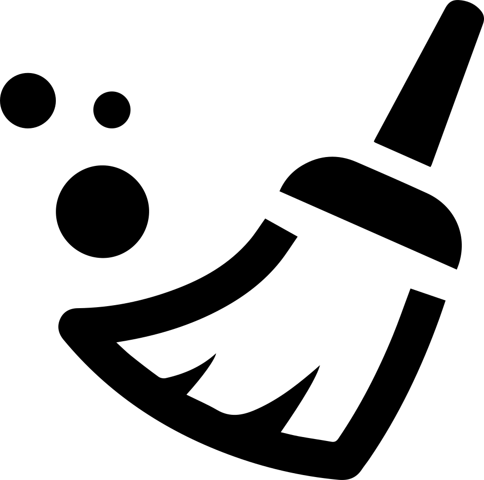 Professional Cleaning Comments - Broom Icon (980x972)
