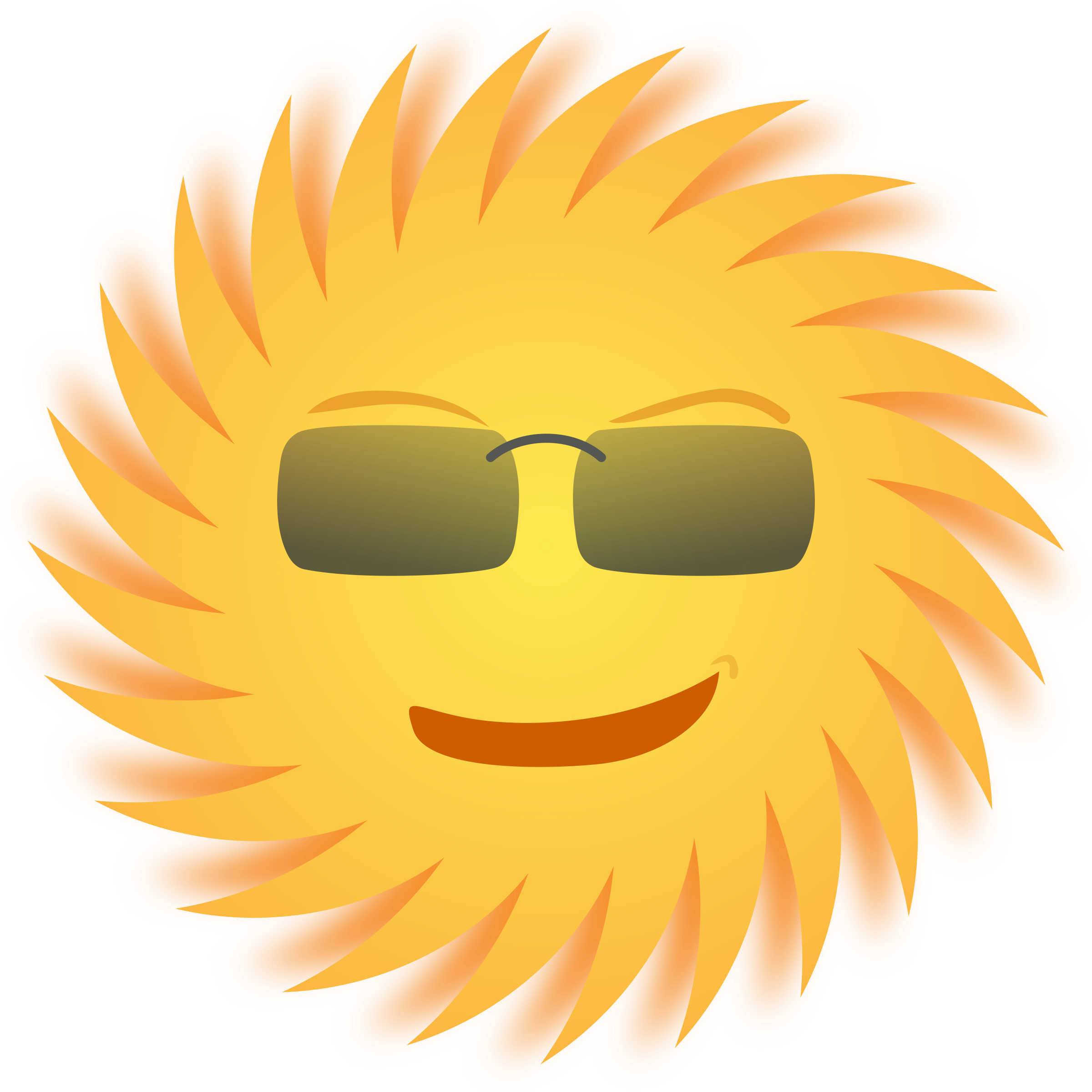 Big Image - Sun Clip Art (2400x2400)