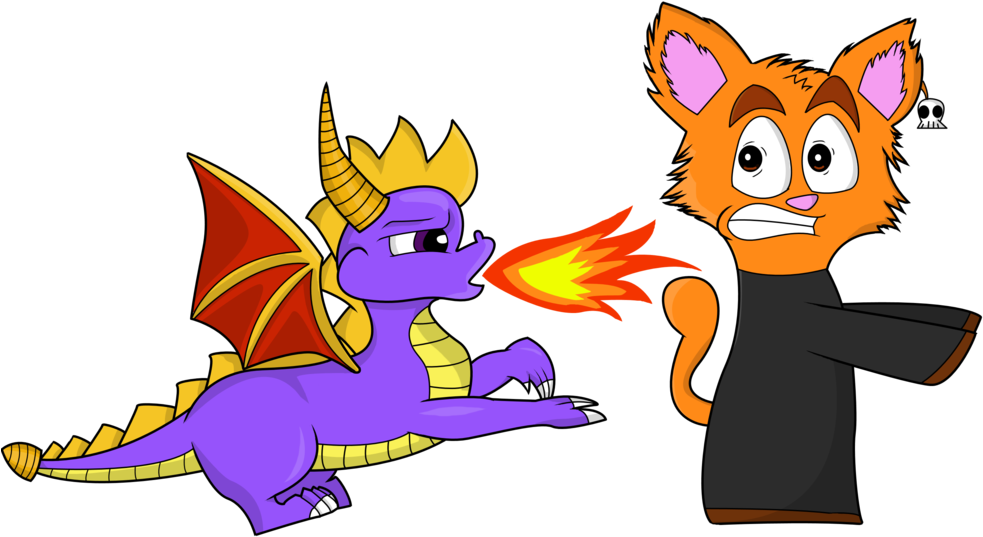 Sunburn Clipart Tiny - Spyro (1024x648)