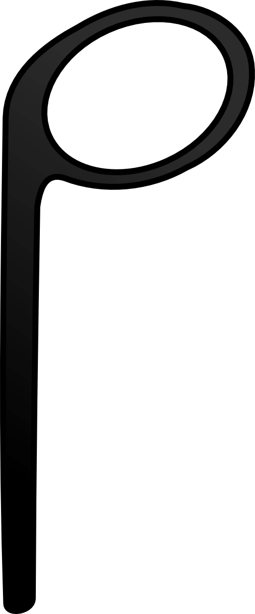 Half Note Clip Art - Upside Down Music Note (512x1232)