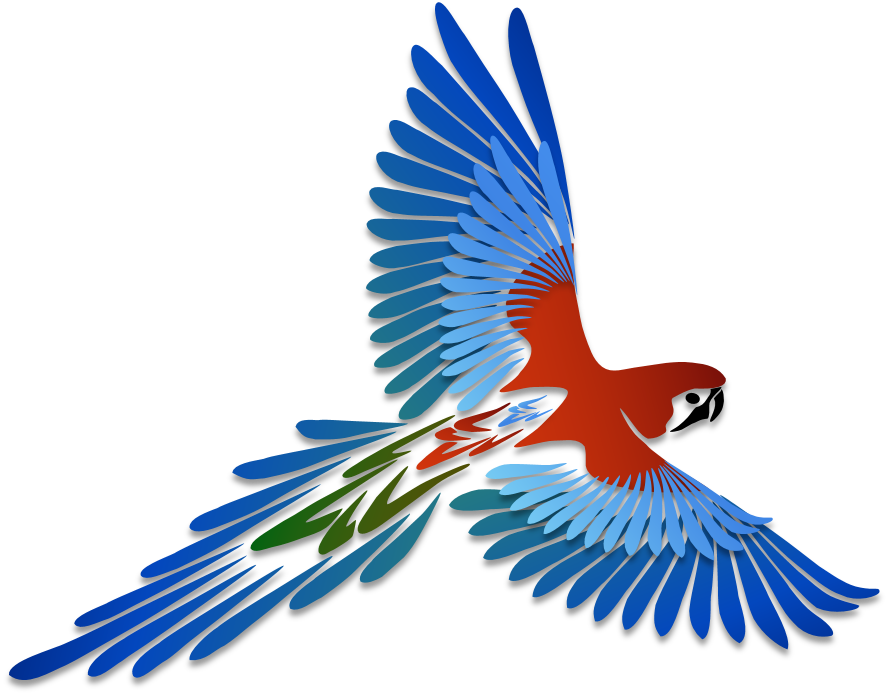 Parrots Illustrations - Flexible Illustration (888x695)