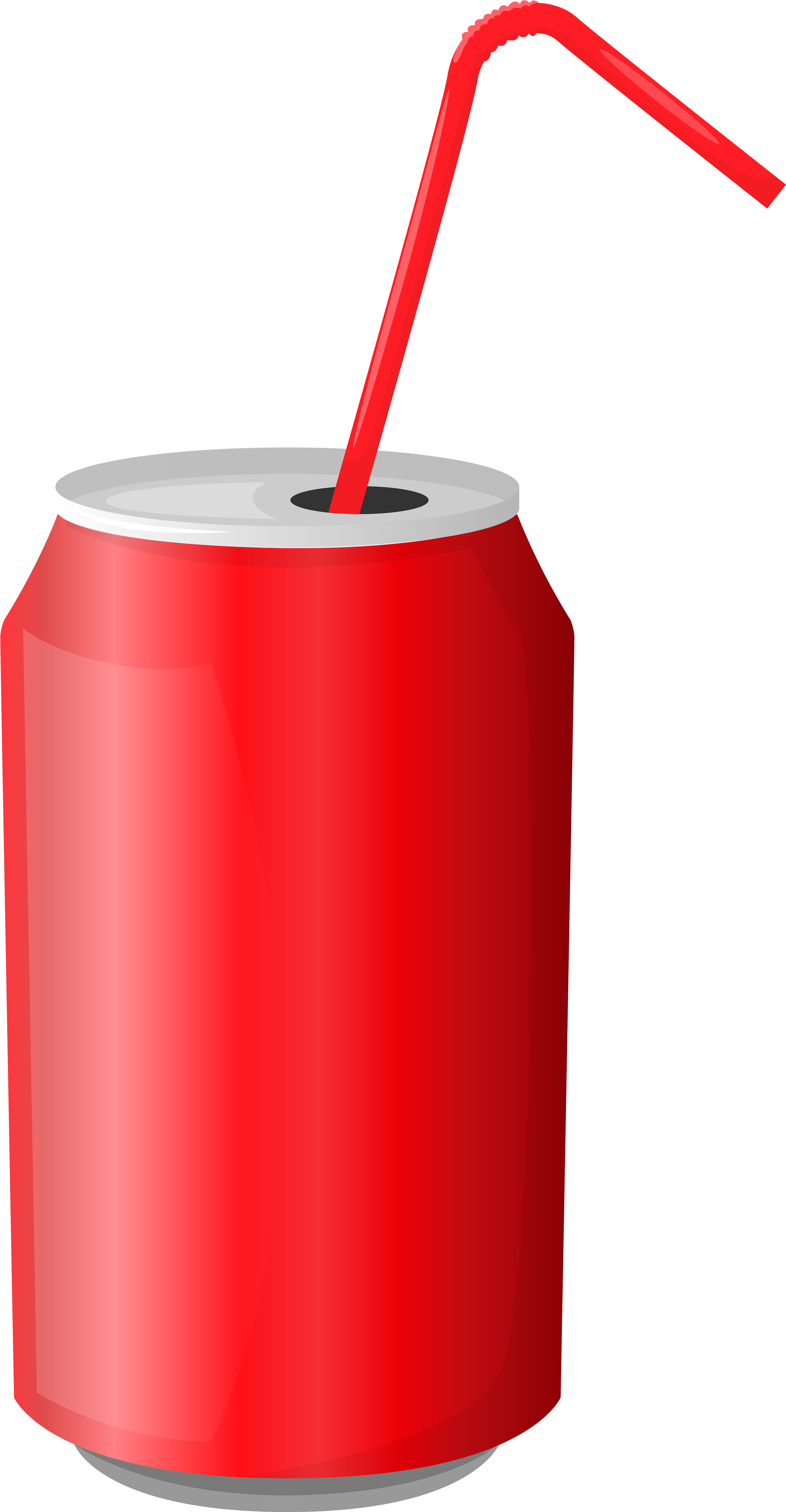 Drink Can Transparent Clip Art Image - Can Drink Clipart (3148x6000)