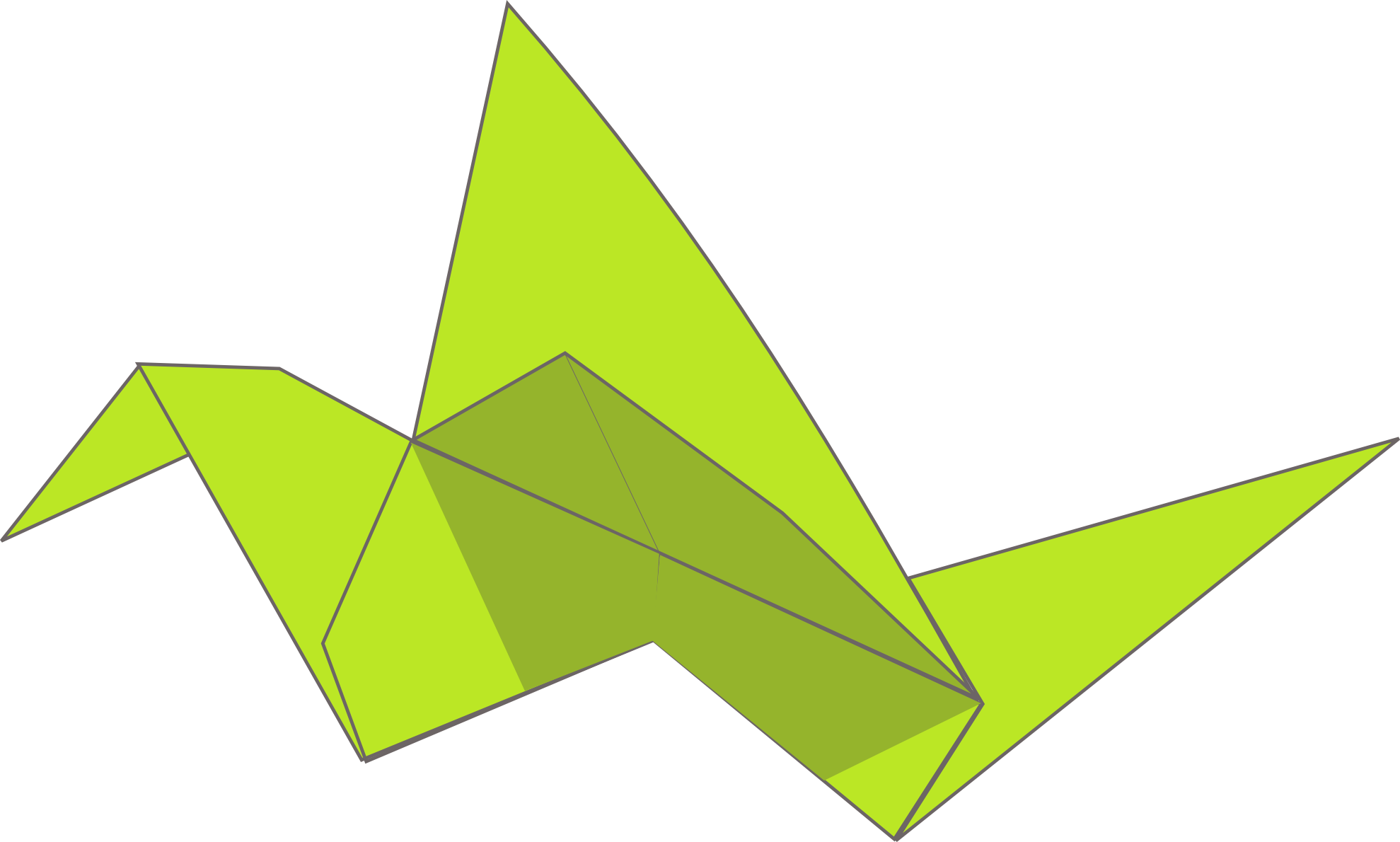 Peace Dove 1 12 Fav Wall Paper Background 555px - Origami Bird Flying Gif (1979x1190)