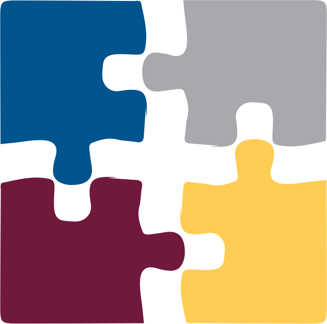 Big Image - Four Separate Puzzle Pieces (673x667)
