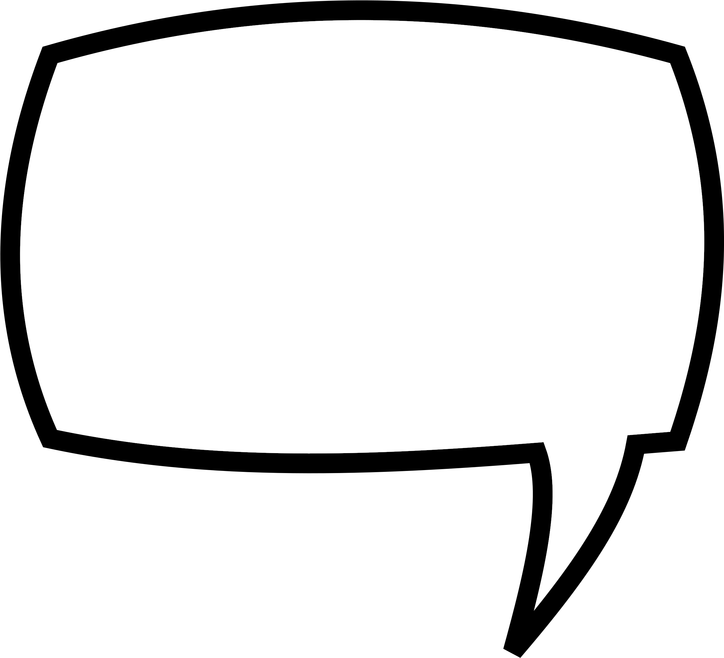 Comics Clipart Cloud - Comic Book Cloud (2400x2191)