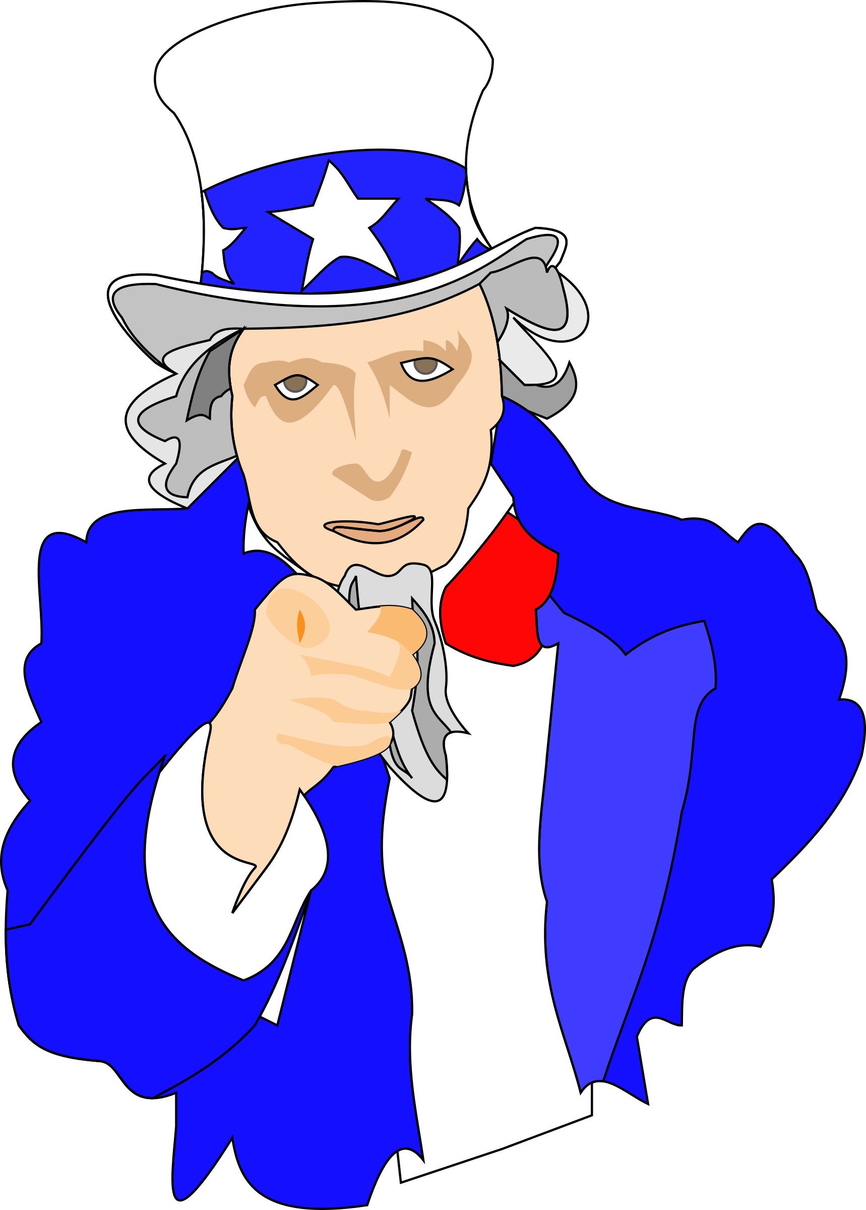 Big Image - Clip Art Uncle (1718x2400)