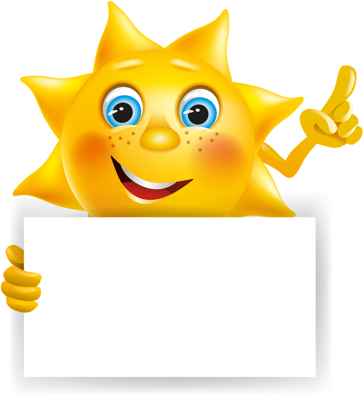 Cards - Sun Frame Clipart (800x800)