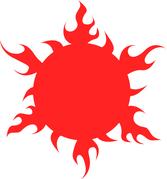 Sun Clip Art (558x598)