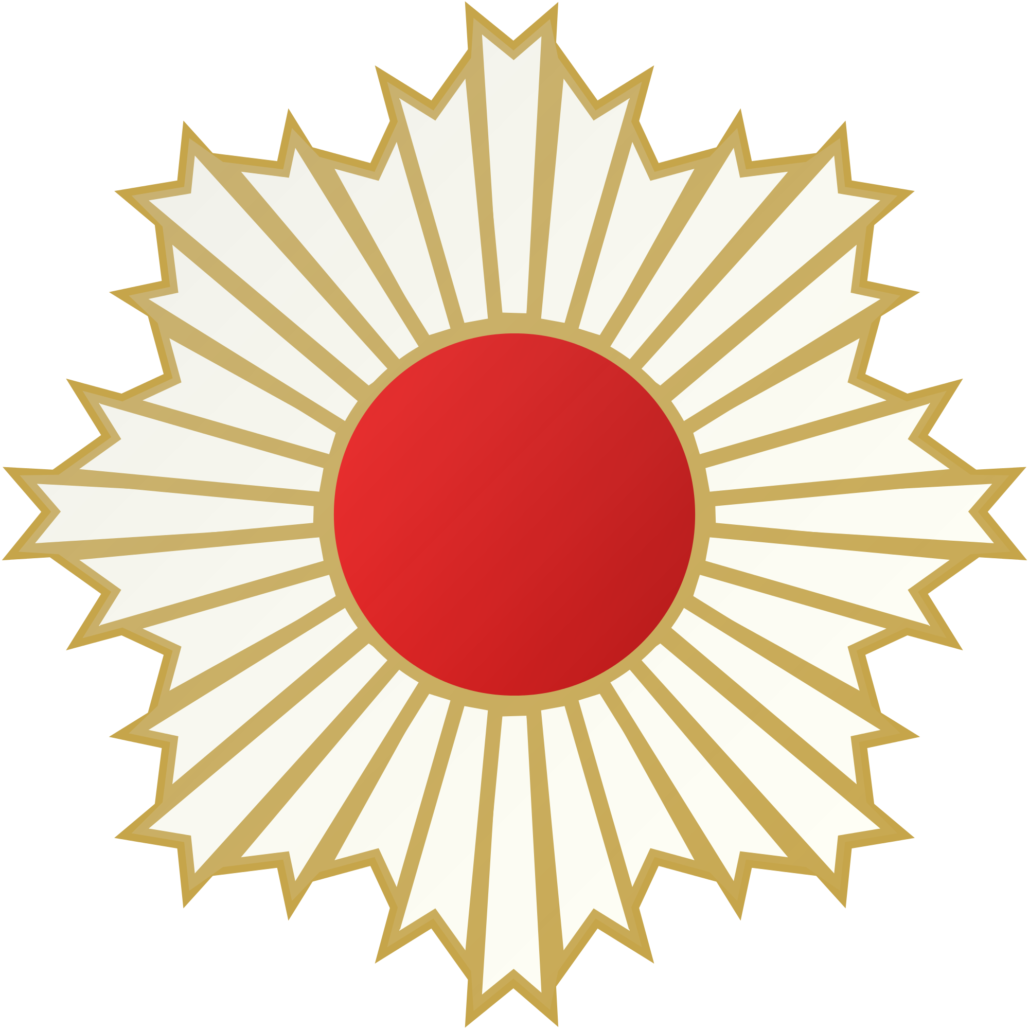 Open - Sun Badge Transparent Background (2000x2000)