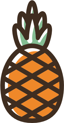 Pineapple Free Icon - Pineapple Icon Free (512x512)