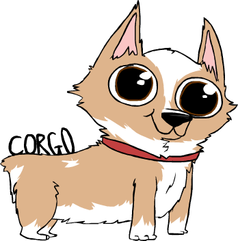 Corgo - Cartoon (348x352)