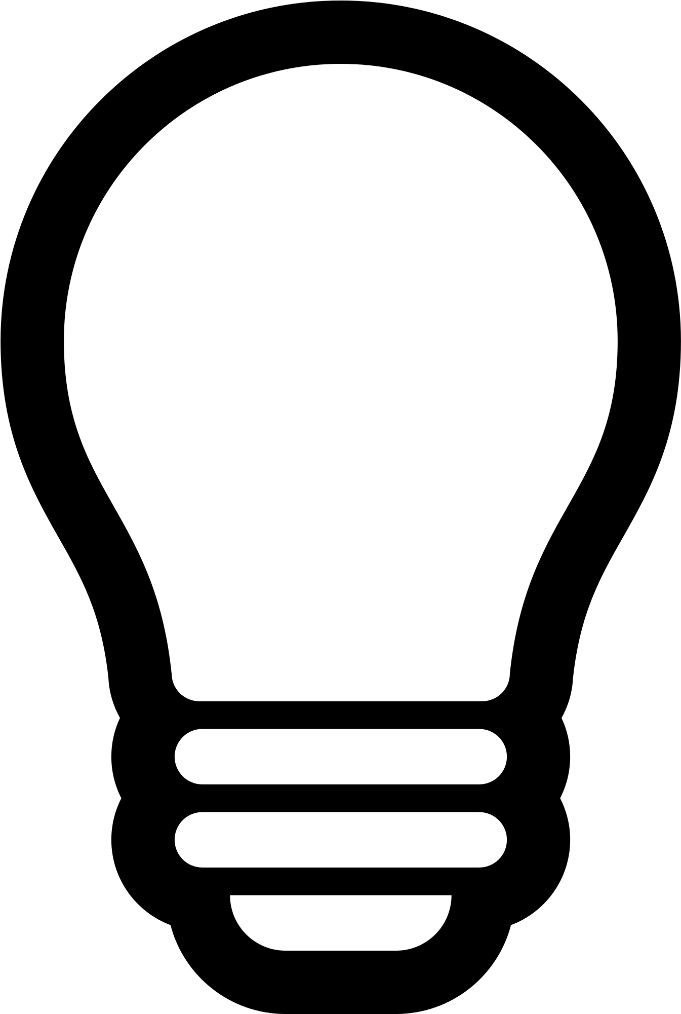 File - Simpleicons - Light Bulb Vector Png (2000x2000)