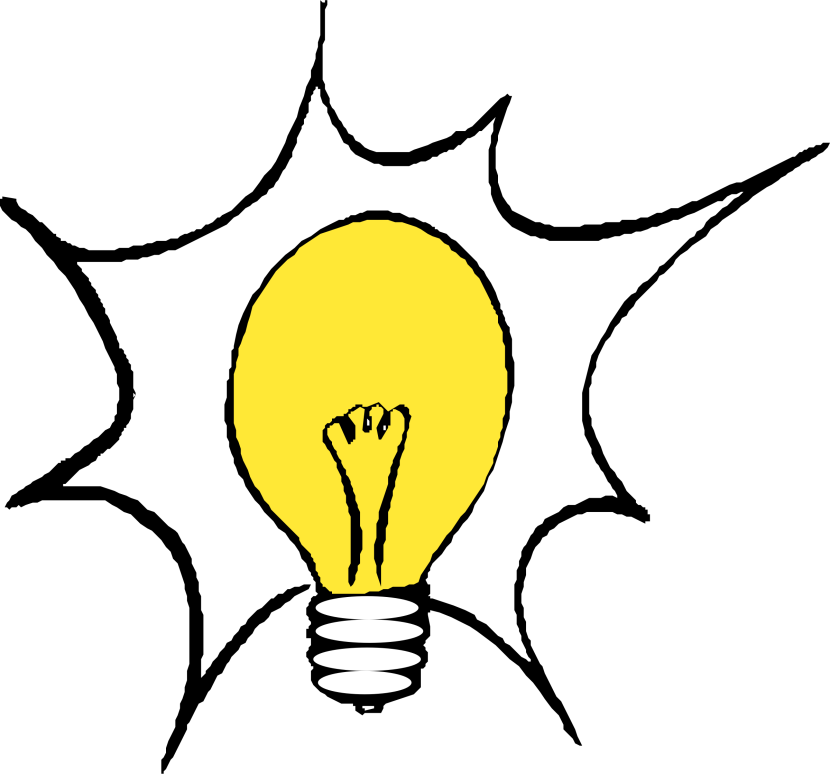 Light Bulb Clip Art (830x774)