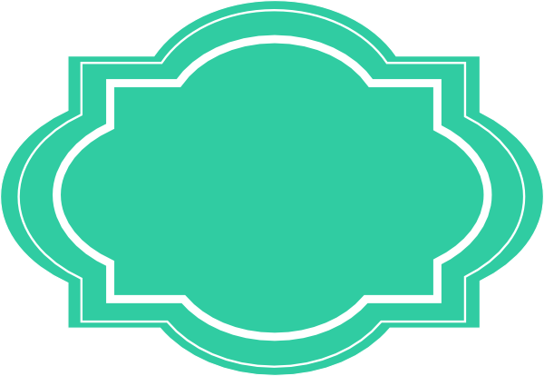 Decorative - Decorative Label Clipart (600x414)