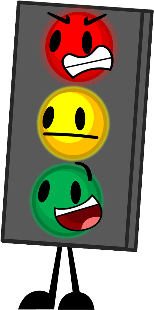 Traffic Light By Cornyanimations332 - Smiley (515x1051)
