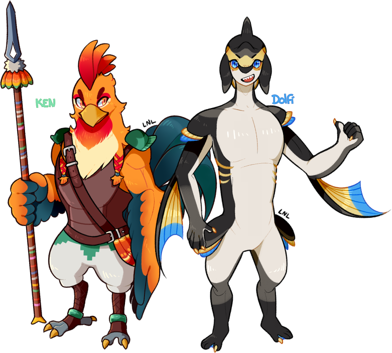 Big Boys - Rito Botw Oc (781x703)