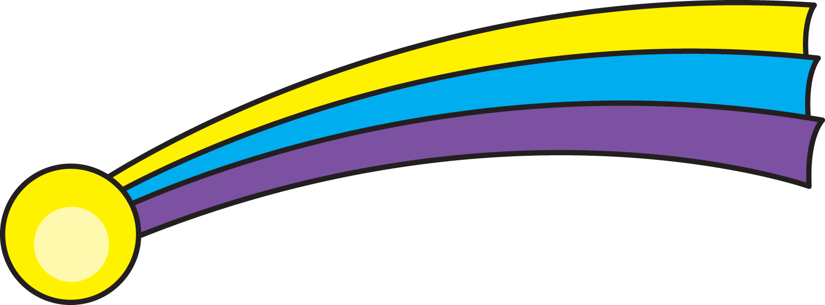 Blue Clipart Comet - Comet (1643x607)