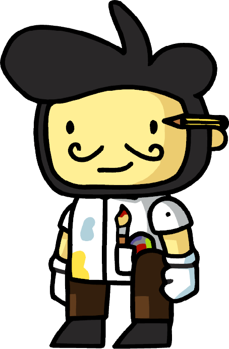 Artie2 - Scribblenauts Painter (454x692)