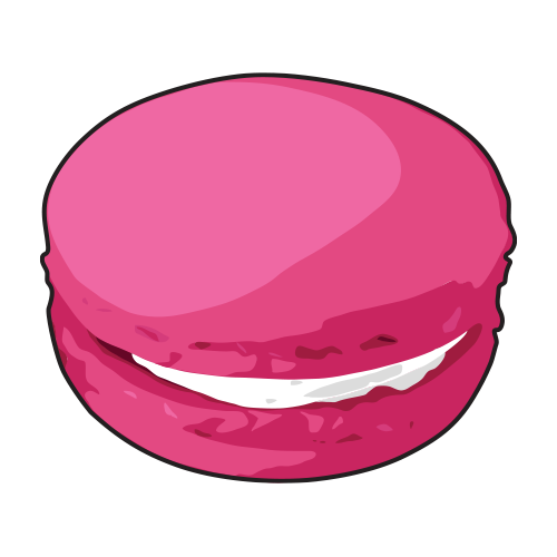 309037s - Macaron Clipart (500x500)