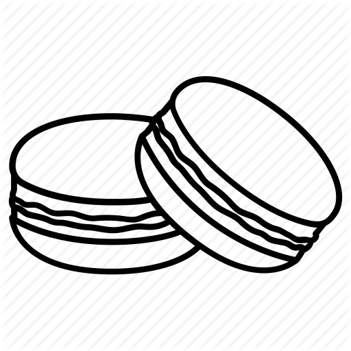 Macaron Clipart Svg - Macaroon (512x512)