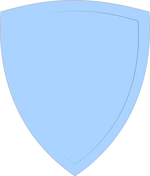 Light Blue Clipart Vector - Shield (510x598)