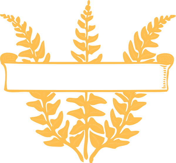 Scroll Gold Clipart (600x554)