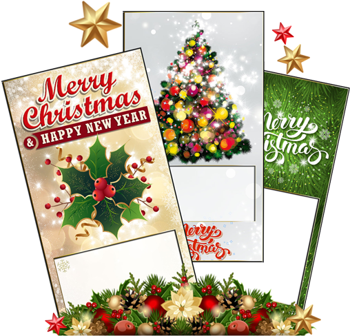 Christmas Holly - Rectangle Magnet (512x512)