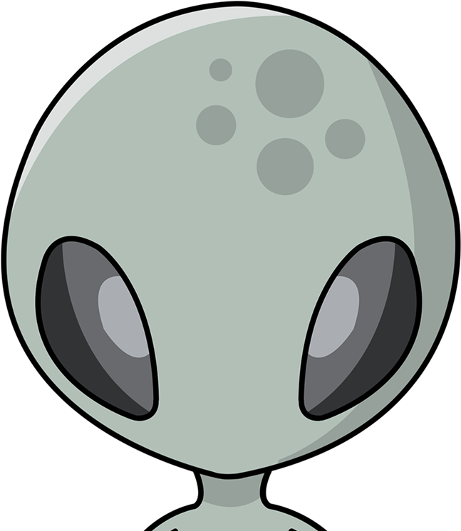 Designa Din Alien - Alien Cartoon With No Background (800x777)
