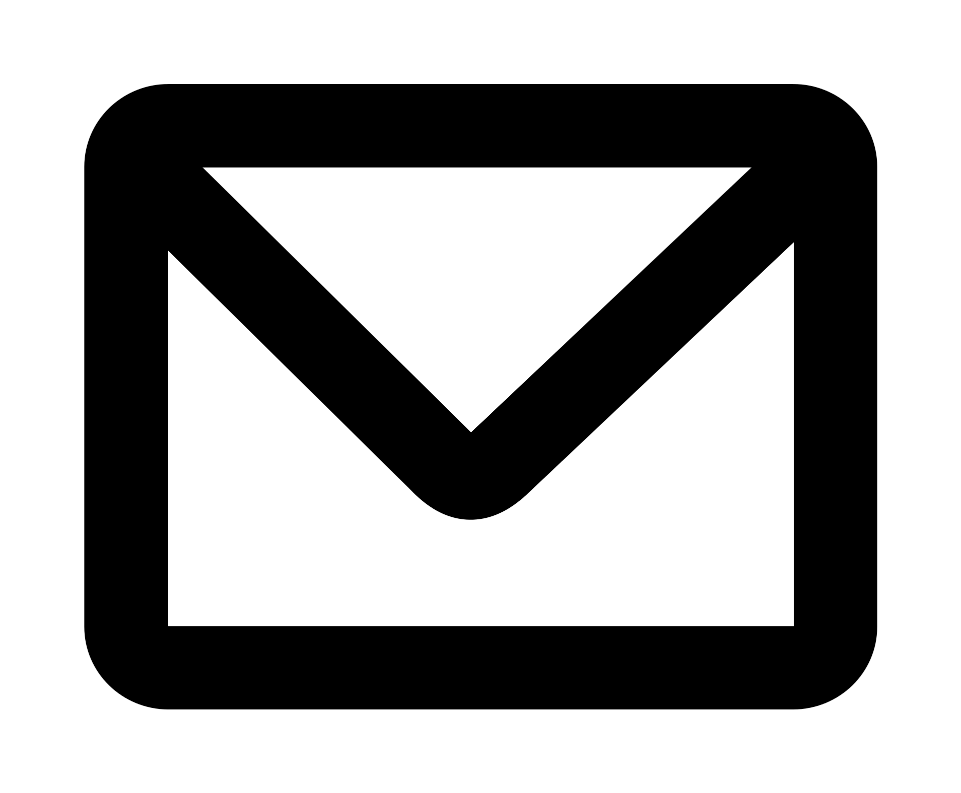 Open - Mail Icon Svg (2000x2000)