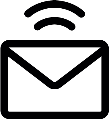 Mail Signal Vector - Message Center Icon (400x400)