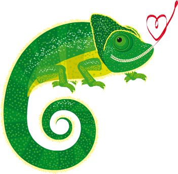 Chameleon Vector (350x350)