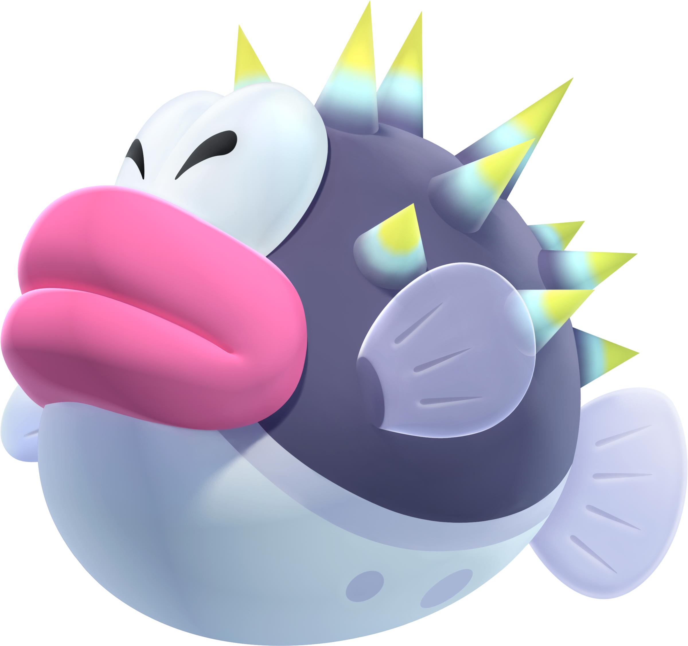 Super Mario Fish - Fish From Mario Party (2399x2254)