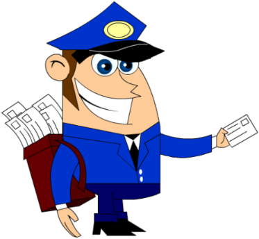 Mailman - Cartoon (420x420)