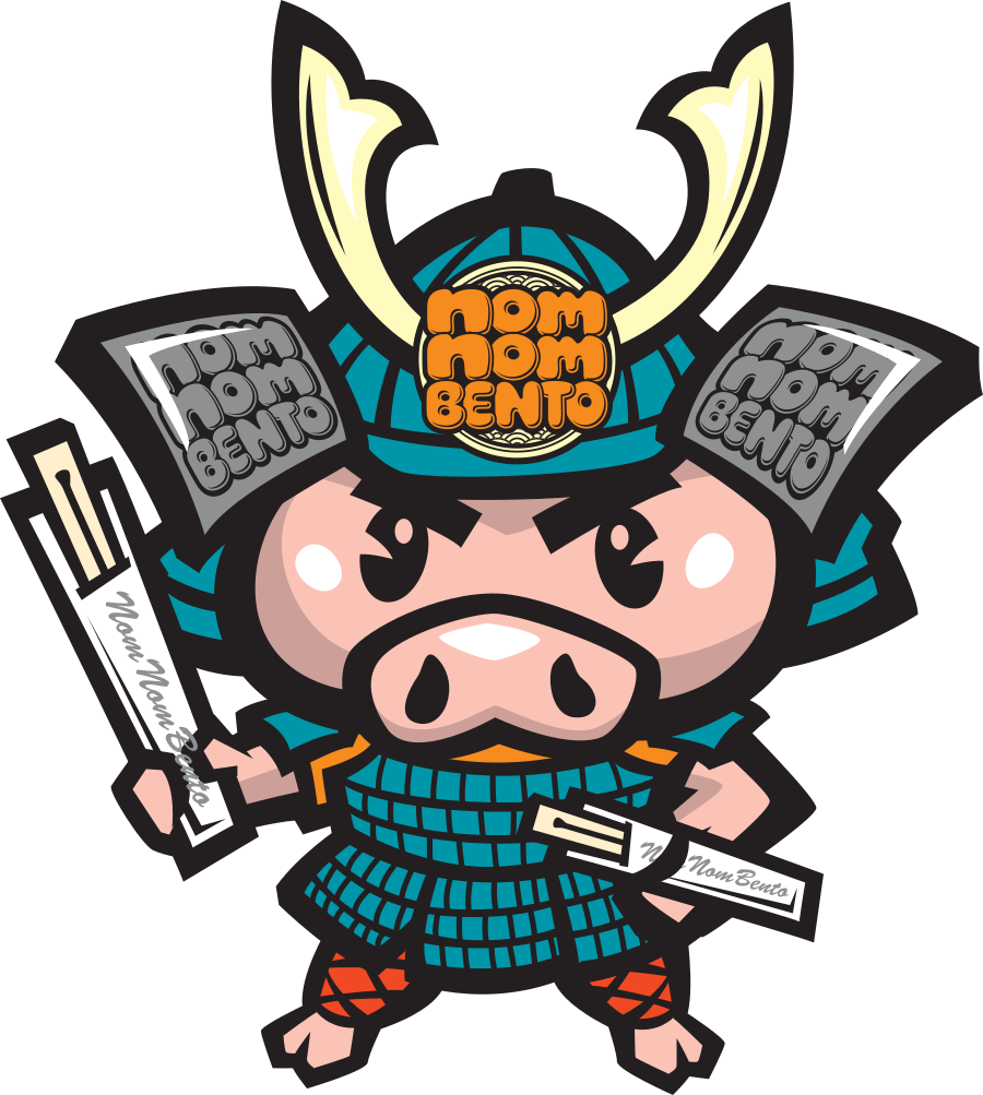 Samuraipig - Nom Nom Bento (900x1003)