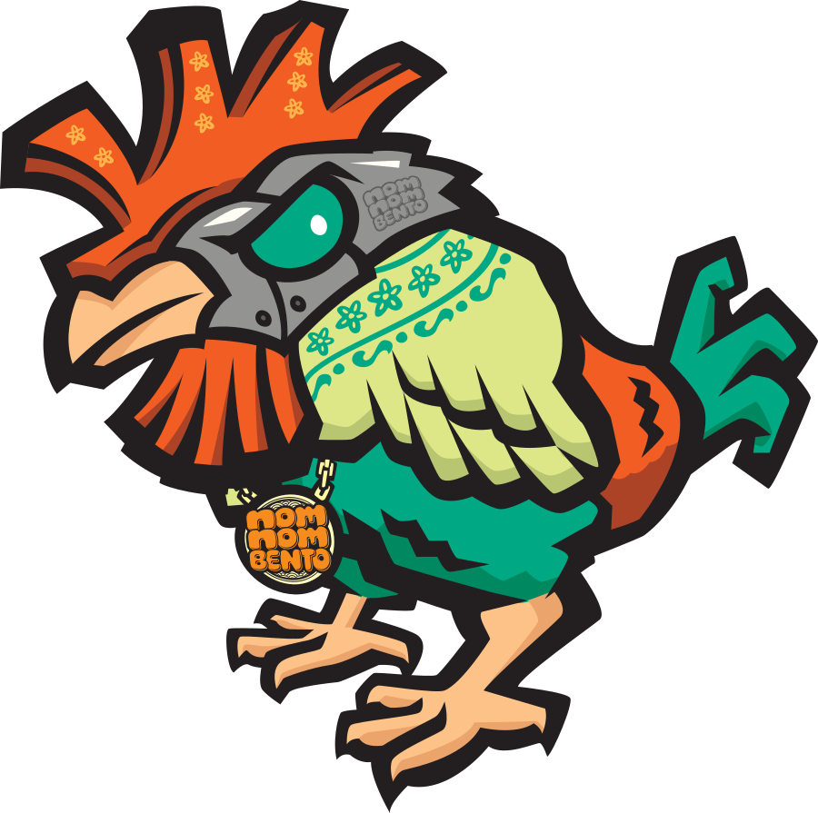 Cyborgchicken - Nom Nom Bento (900x895)