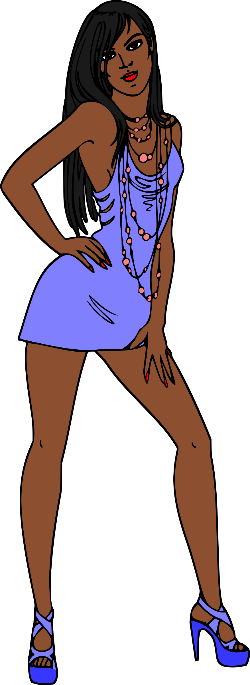 Big Image - Dark Skin (877x2400)