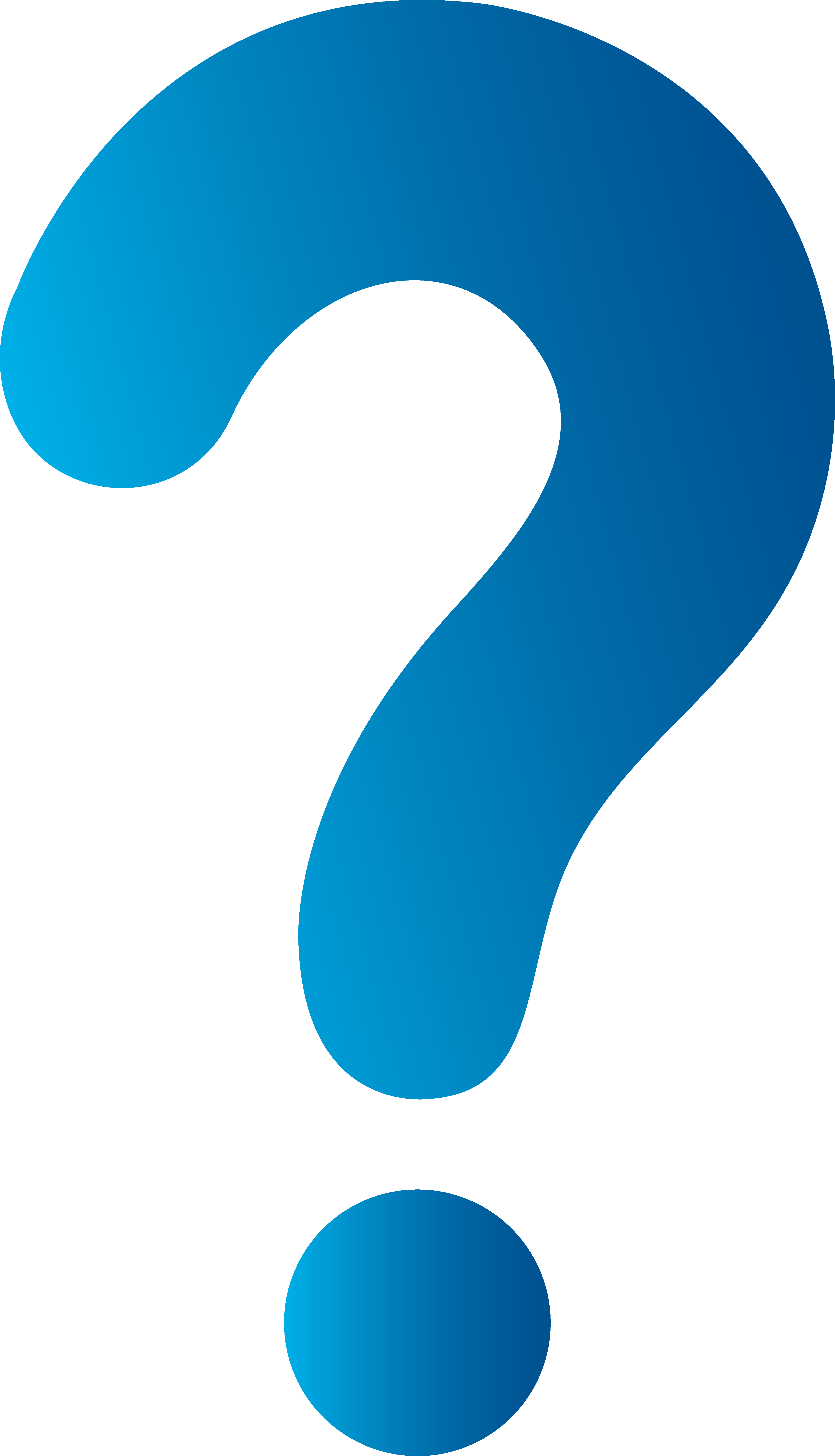 Question Mark Blue Png (4429x7723)