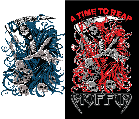 Skull Vector Art - Graphic Design (576x576)