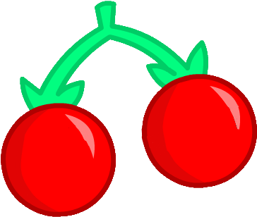 Cherry Clipart Red Object - Cherry (550x400)