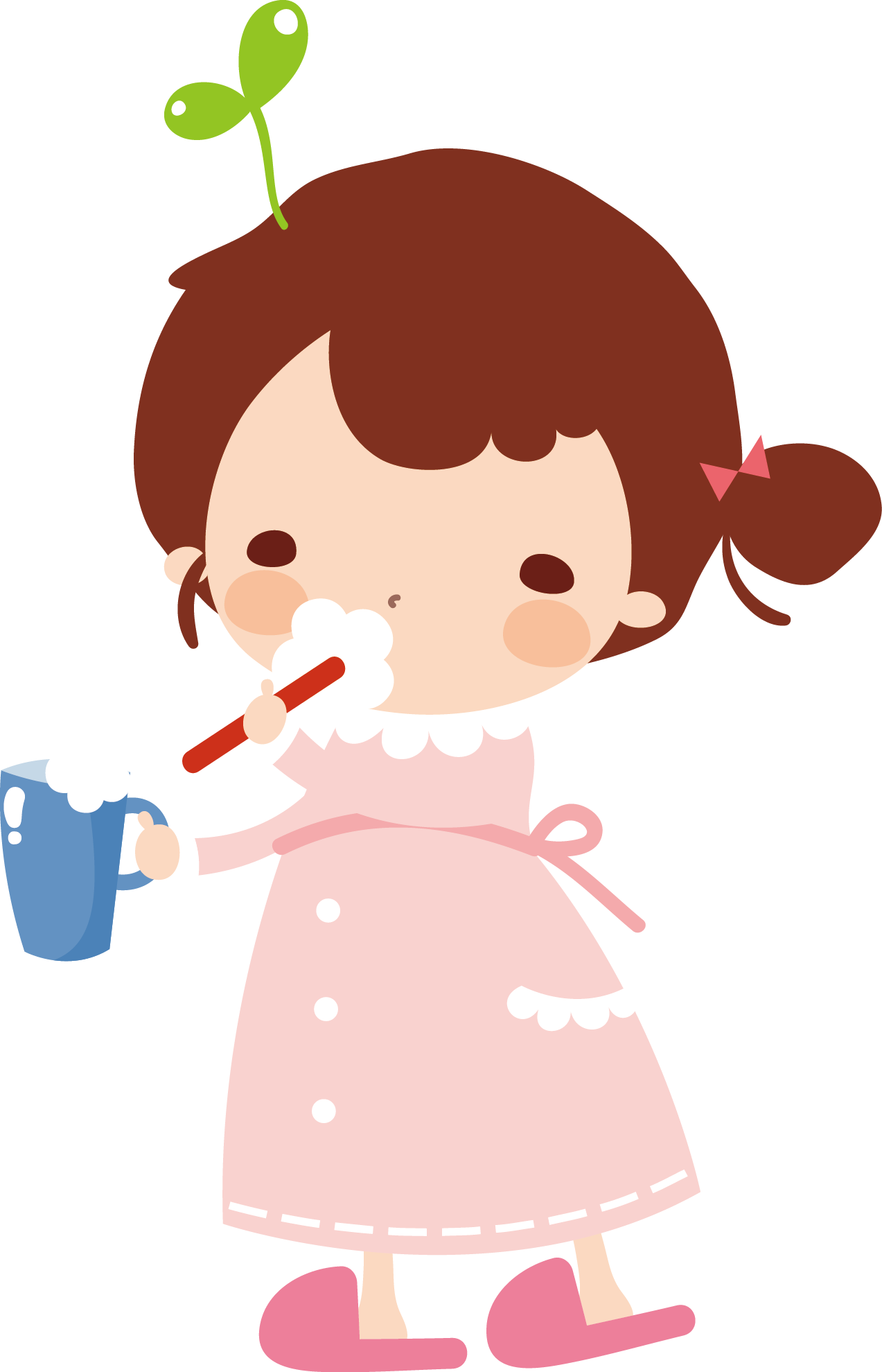Cartoon Child Illustration - Vector Graphics (1273x1979)