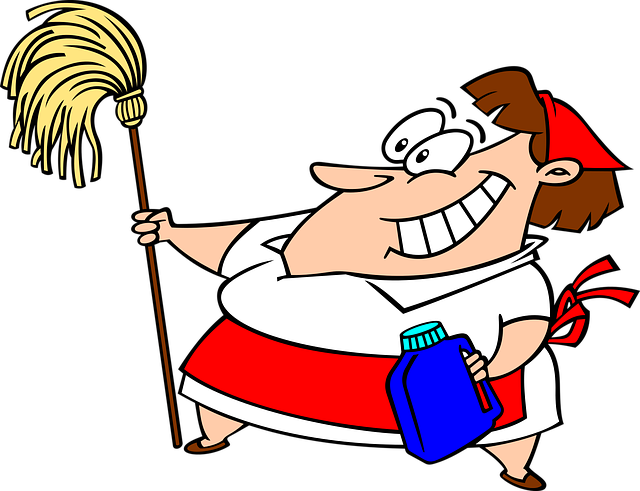Cleaning Clip Art (640x491)
