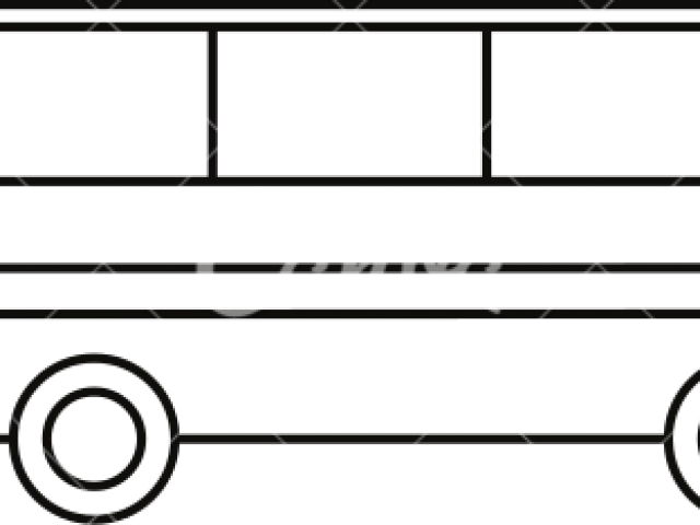 Bus Outline - Bus (640x480)