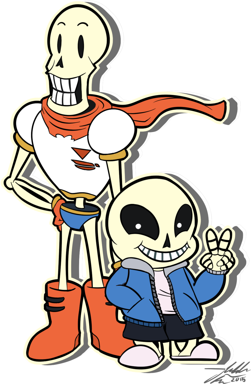 Super Skeleton Bros - Cartoon (900x1391)