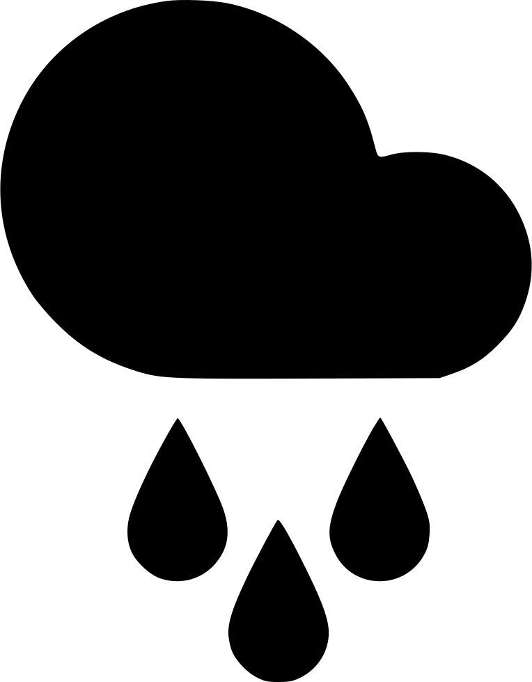 Sprinkle Cloud Rain Comments - Heart (764x980)