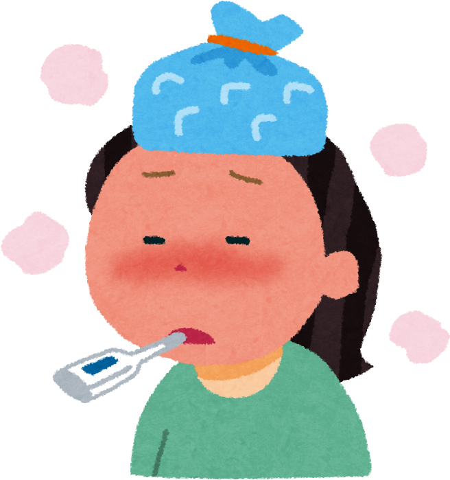 Non- Fever Chris Eddy - 熱 が 続く イラスト (720x756)