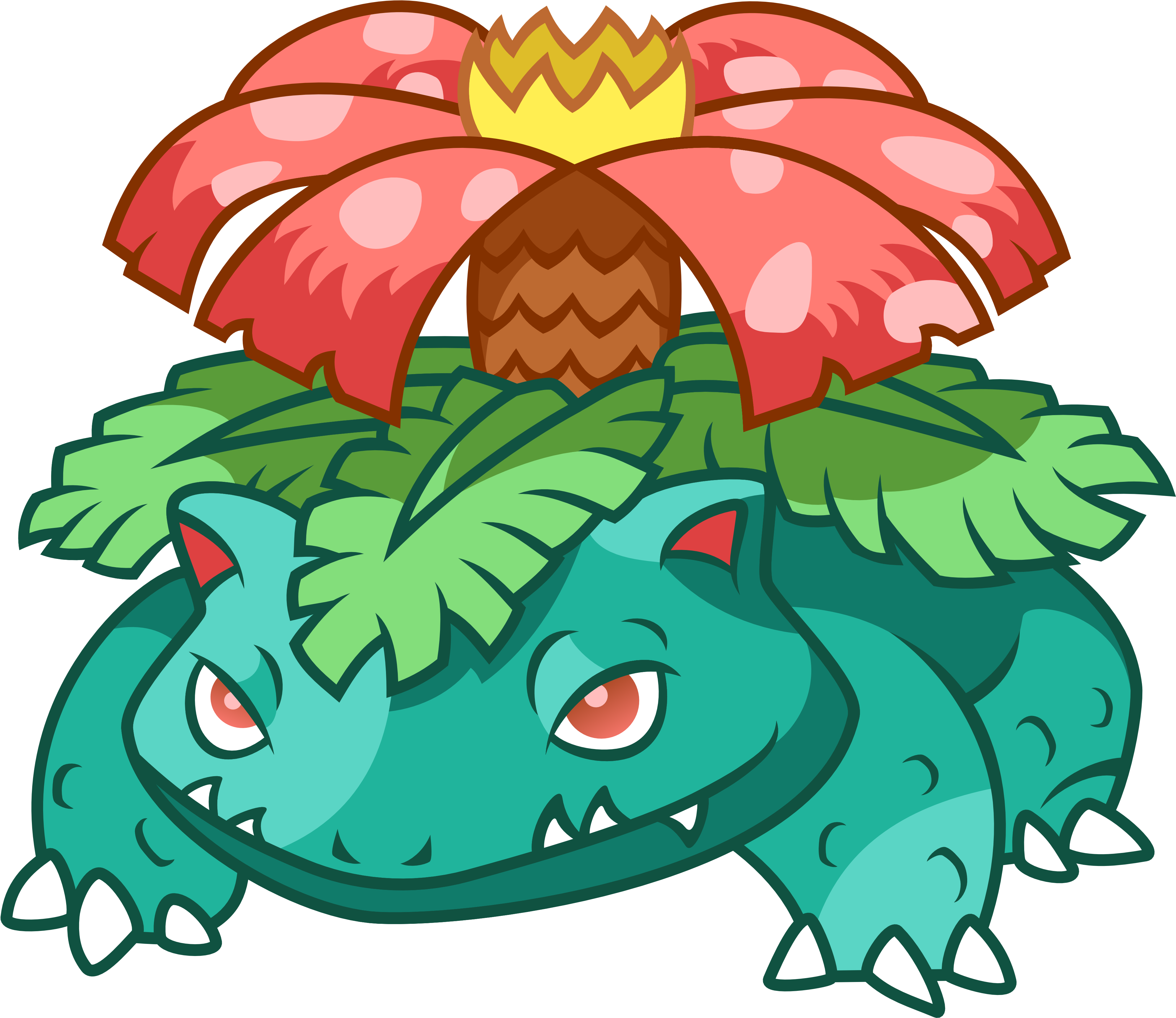 Pokemon Sprite Vector - Venusaur Sprite Gif (4200x4200)