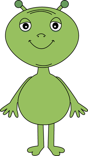 Space - Space Alien Clip Art (282x500)