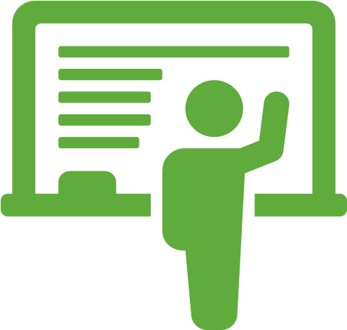 Faculty - Writing On Blackboard Icon (500x500)