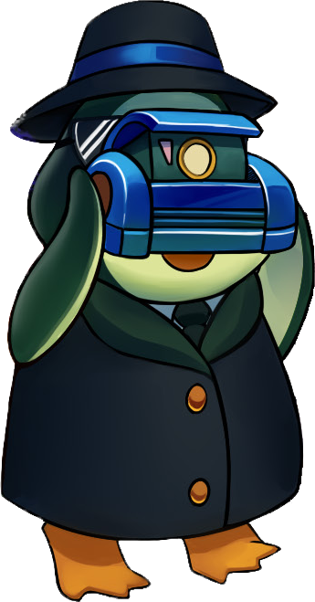 Moon Penguins - Hat In Time Penguin (345x659)